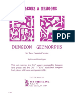 Dungeon Geomorphs Set 2 - Caves & Caverns