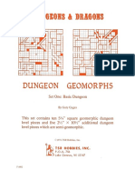 Dungeon Geomorphs Set 1 - Basic Dungeon