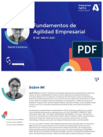 Webinar - Agilidad Empresarial