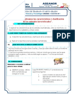 Ficha 1 Unidad 5 Ciencias Naturales