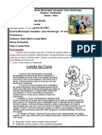 ROTEIRO 13-08-2021 - Sexta-Feira CORRETO