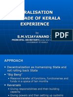 Decentralisation in Kerala: A Decade of Progress