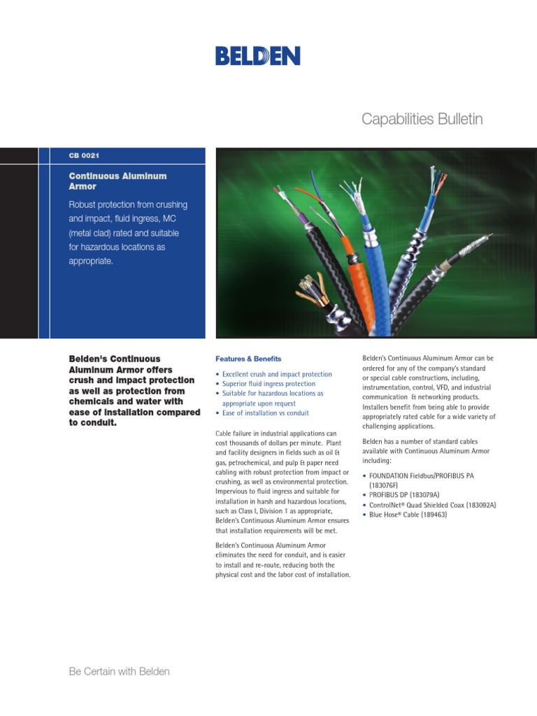 Capabilities Bulletin: Continuous Aluminum Armor | PDF | Aluminium ...