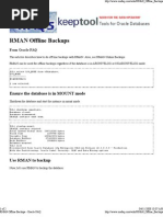 RMAN Offline Backups - Orac...