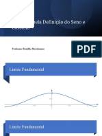 Demonstração Da Derivada Do Seno e Do Cosseno