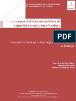 BENLLOCH LÓPEZ María Cruz, UREÑA UREÑA Yolanda, PUIGDENGOLAS ROSAS, Salvador 2015. Conceptos Básicos Sobre Seguridad y Salud en El Trabajo