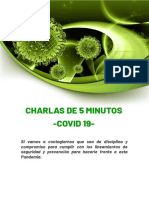 Charlas de 5 Minutos Covid-19