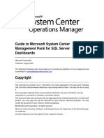 Guide To Microsoft System Center Management Pack For SQL Server Dashboards