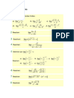 Parcial de Limites EJERCICIOS 1-2-3