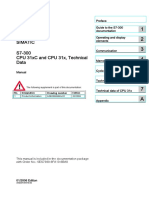 Data - Sheet - PLC - HB - CPU31xC - Und - CPU31x - e (Documento Cedido Pelo Fabricante)