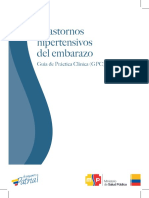 PDF Trastornos Hipertensivos Del Embarazo