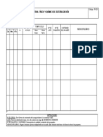 FR-29 Control Físico y Químico de Esterilización