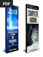 Ultimate Guide To Learn Java Programming and Computer Hacking