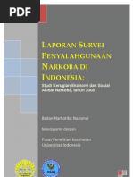 Download Laporan survei penyalahgunaan narkoba 2008 by mhomhon SN51978553 doc pdf