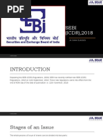 Sebi (Icdr), 2018