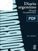 Gombrowicz Witold - Diario Argentino-Adriana Hidalgo Editora (2016)