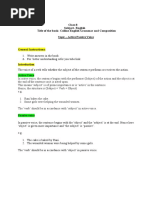 8 - English-Active and Passive Voice&Formal Letter-Notes