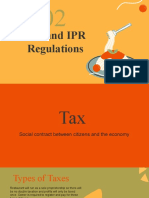 Tax and IPR