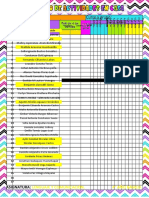 4° Tabla de Monitoreo Actividades Pedagógicas.