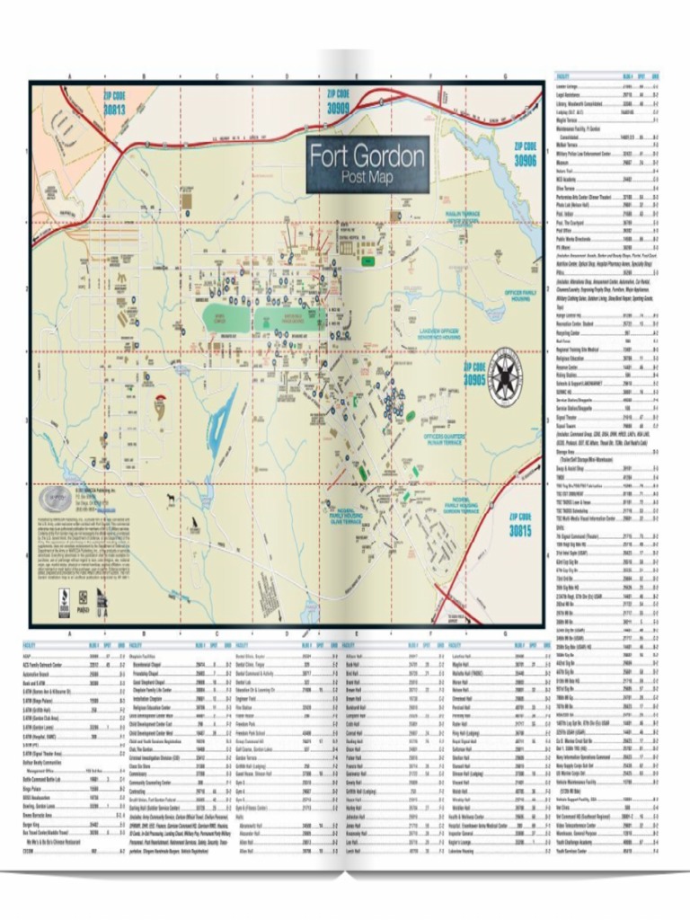 Gordon Map | PDF