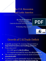 The U.S. Recession and Latin America: by Mark Weisbrot