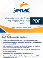 Gerenciamento de Projetos com o MS-Project Avançado_AULA 1