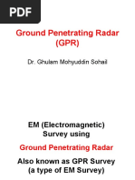 Ground Penetrating Radar (GPR) : Dr. Ghulam Mohyuddin Sohail