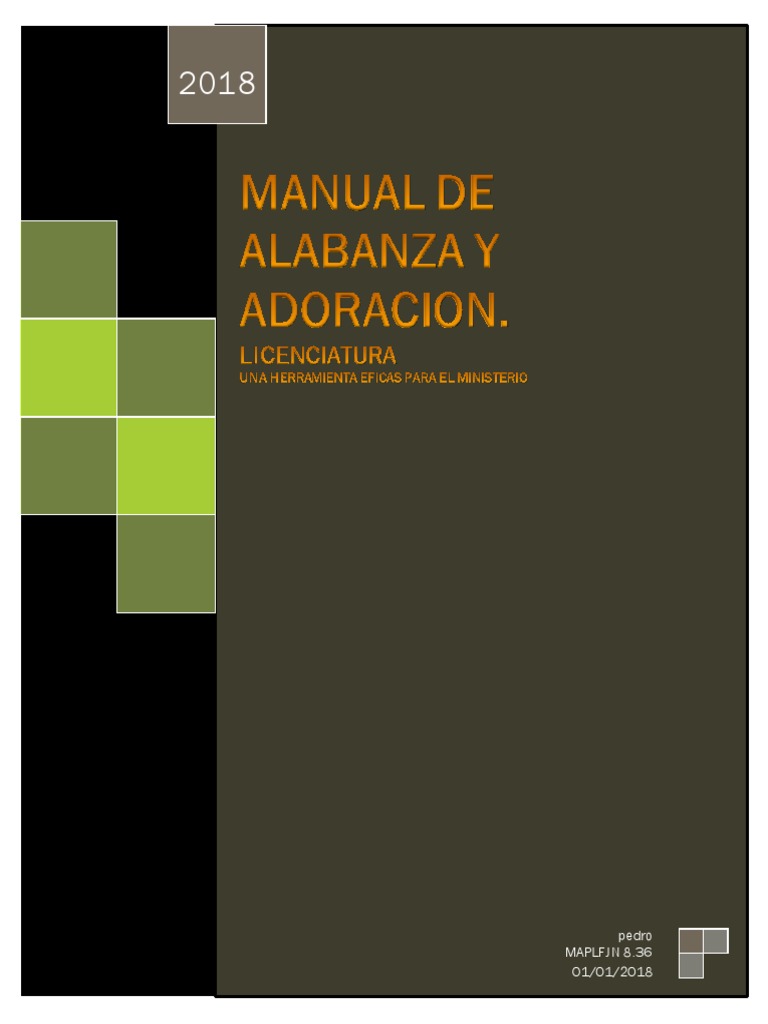Manual de Alabanza y Adoración | PDF | David | Salmos