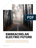 Embracing An Electric Future: Automakers Need A Global Timetable For Phasing Out Internal-Combustion Engines
