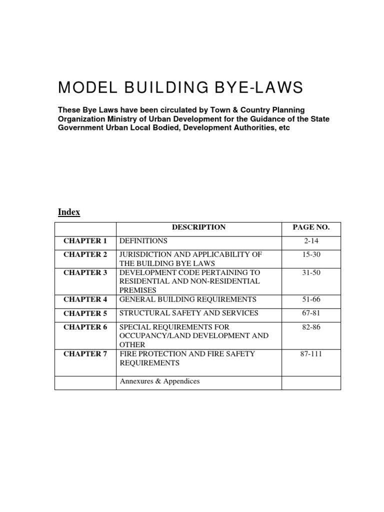 Model building bye laws Wall Street Free 30day Trial Scribd