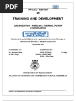 Download NTPC Project report by Mukesh Kumar SN51983935 doc pdf