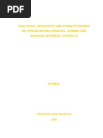 Download ANALYTICAL_BIOACTIVITY_AND_STABILITY_STUDIES_2 by Ira Dewi Yunita SN51985206 doc pdf