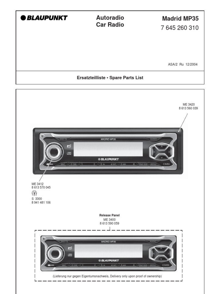 Автомагнитола blaupunkt queens mp56 инструкция
