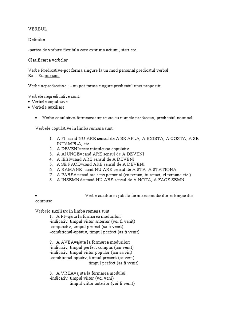 VERBUL | PDF