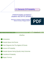 Chapter 3: Elements of Probability: ST2334 Probability and Statistics (Academic Year 2014/15, Semester 1)