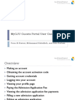 Mygju Guests Portal User Guide: Feras Al-Hawari, Mohammad Habahbeh, and Hala Barham