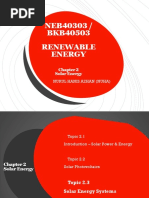 Chapter 2 - Solar Energy - Solar Energy Systems