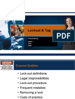 Lockout & Tag: Presented by Name Title Date
