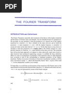 Fourier Transforms