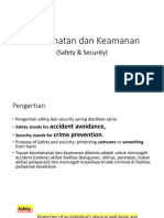 Keselamatan Dan Keamanan: (Safety & Security)