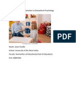 EDPS 1005 Introduction To Educational Psychology