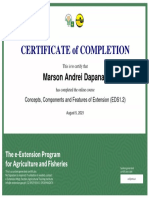Certificate For EDS1.2 2021