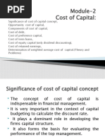 Module 2.1-Cost of Capital