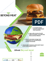 Burger With French Fries PowerPoint Templates