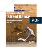 Street Dance Amateur Examinations April 2015