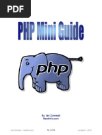 PHP Mini Guide