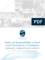 Roles and Responsibilities in Rural Local Governance in Zimbabwe