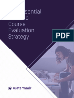 The Essential Guide To Course Evaluation Strategy: © 2021 Watermark