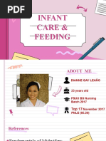 Infant Care and Feeding PPT 2021 Part 3