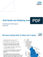 Staff Health and Wellbeing Framework May 2018